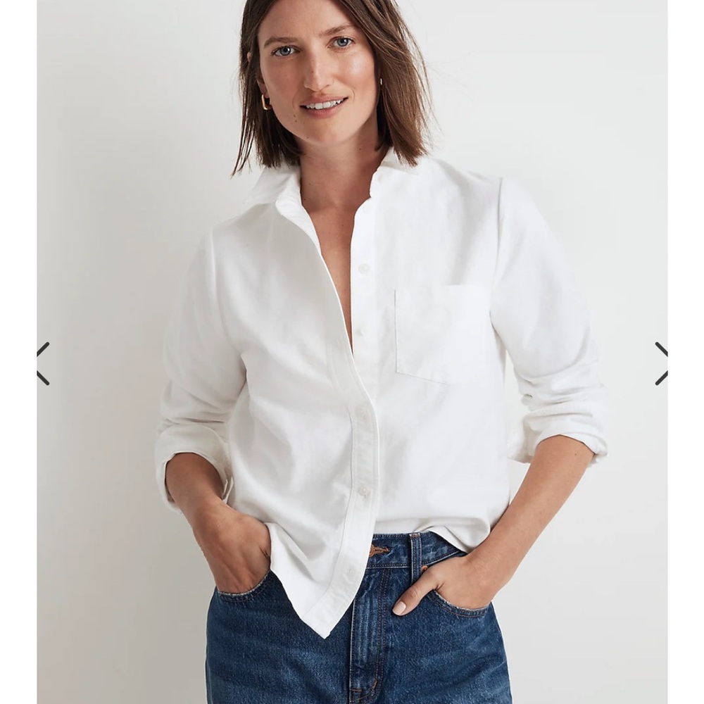 Madewell White Oxford top | SOLD OUT online